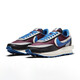 耐克（NIKE）女鞋 Sacai X  VaporWaffle 三方联名解构男女运动休闲运动跑步鞋 DJ4877-001 灰黑黄 36