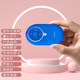 Magnetic sound ultra-small Bluetooth speaker follower small speaker mini wireless portable music player can plug in large volume mobile phone mini mini subwoofer with black + lanyard