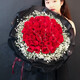 Youke Jade Flower Express Red Rose Bouquet Confessing Love to Girlfriend and Wife Birthday Gift Nationwide Delivery 33 Red Rose Bouquet Goddess Style