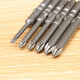 Yitao 802 electric bit, cross magnetic electric bit, extended electric bit, electric screwdriver bit, bit tip 6*60*3.0*25*1#