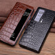 
Pure Armor Honor Magic V2 Mobile Case New genuine leather Honor V2 Folding Screen Flip Smart Window Bracket Protector V2 Supreme Version Full-Inclusive Anti-fall Leather Case Honor Magic V2 [Black-straw mat pattern]