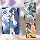 
Bambeji Suzuki Haruhi surrounding figure Asakura Ryoko Asahimiya Asahimiku Tsuruya Nagato Akira Miriya Gigiko n1105 Suzumiya Haruhi-Phantom Blue 6*9*0.8cm/Phantom Color Glitter + Sequins