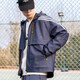 adidas men's jacket 2024 spring and autumn sportswear hooded plush jacket warm casual top HE9905 inner lining L
