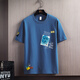 
Boledi teenager summer suit boy T-shirt Korean version 12-15 year old junior and senior high school students top 14 medium and senior children pure cotton short sleeves T9926 gray 175 2XL (130-145Jin [Jin equals 0.5 kg])