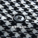 Gieves Charles2022 Neue Herren-Doppelbrusthundtooth-Strick-Wollanzug-Businessanzug Jacke Schwarz und Weißer Houndstooth 48