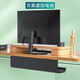 Computer Desk Drahtverwaltung Frame Draht -Sortierwerkzeug Storage Deskte Bottom Slot Kabelbaumkabel Kabel ohne Loch Stanze Netzteil Desktop Drahtverwaltung - Schwarz 55cm -1 Pack