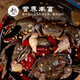 Drunken crab, raw pickled small crabs, canned ready-to-eat small seafood, small yellow crab roe, pangyu white jade crab as a snack, sweet and spicy, authentic northern Jiangsu taste, 500g