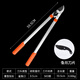 Pruning scissors, special branch scissors for fruit tree pruning, garden pruning, powerful pruning of thick branches and large branches, labor-saving, basic thickened aluminum pole, full length 60cm + SK5 blade