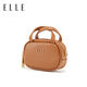 ELLE SAG FEMMES Chaîne d'oreiller souple Sac Multifinection Key Small Bag Mini Mini Headphone Chain Sac 520 Cadeau 24620 Brown