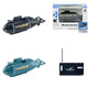 Kaiser Remote Control sous-marin Submarine Mini quatre six voies Remote Contrôle sous-marin Charge Remote Contrôle Speep Board Board Airship Nuclear Submarine Six Way Control Nuclear Submarine Blue 777-216 Configuration standard officielle