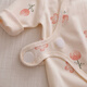 Newborn baby clothes pure cotton jumpsuit spring and autumn four seasons newborn baby boneless romper 0-3 months spring clothing Huahua World Beige 59cm