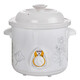 Longxingfa Longxingfa fully automatic household electric stew pot purple clay cooking porridge simmering soup health care soup pot ceramic electric casserole stew cup mini electric stew pot stew pot low power fine stew white porcelain ceramic lid manual model 1.5L suitable for 1-2 people