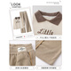 Yoyo one (Yoyo one) girls sweatshirt set for children 2025 new spring and autumn street-fried casual wide-leg pants big children autumn style 15158 purple + 4882 white 170