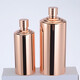 Zhushengmo (ZHUSHENGMO) stainless steel 304 wine bottle 1 Jin Jin equals 0.5 kg 2 Jin Jin equals 0.5 kg Thickened cylindrical kettle portable Moutai bottle creative round liquor bottle 2 Jin Jin equals 0.5 kg Bright cylindrical style