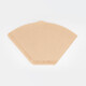 MUJI MUJI fan-shaped coffee filter filter bag hand brew MC74CC2S original color for 3-4 people/60 pieces
