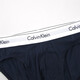 Calvin Klein/CK 3-pack men's comfortable briefs underwear NB2379A dark gray/light blue/dark blue 679 1 S