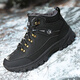 Chaussures masculines de Hong Kong Camel, Bottes de neige de grande taille, Chaussures en coton épaissi en velours hiver