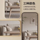 Jungle dressing mirror floor-standing full-length mirror hanging door clothing store fitting mirror simple home wall-mounted mirror black edge 160*50