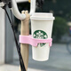 TKHE suitable for brompton small cloth folding bicycle accessories decorative milk tea coffee cup holder kettle cup holder rose pink