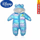 Disney (Disney) baby down cotton crawler suit winter male and female baby onesie down jacket crawler suit newborn sweater outing suit lake blue deer style plus velvet and thickening 80 yards 5-10 months
