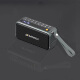 Sansui F30 outdoor portable Bluetooth audio FM radio card small speaker USB flash drive high volume subwoofer cool black + 8G storage