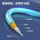 诺可信（Nokoxin）电信级光纤线OM3万兆多模双芯光纤跳线LC-LC 铠装抗弯曲机房工程专用跳纤尾纤 万兆多模双芯LC-LC(50/125) 1米