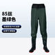 Half body waders, thickened waist-high waterproof clothes, rain pants, fishing water fork pants, breathable men's one-piece rain boots and rain pants