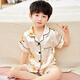 
Disney children's pajamas boys ice silk short-sleeved home clothes summer boys junior high school students big children thin suit baby summer suit 673-Picachu [men] [short set - ice silk] 170 18 sizes [suggested height 145-153cm]