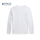Polo Ralph Lauren 拉夫劳伦 男童 经典款棉质平纹针织亨利衫RL41762 100-白色 90 (2)