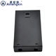 Aininxin 4-port fiber terminal box empty box SC full-fit 4-port SC fiber terminal box LC full-fit fiber continuous box tail fiber welding box snap design thickened shell open with one button 4-port empty box [Applicable to ST/FC]