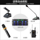 HYUNDAI现代会议室音响系统壁挂家庭KTV蓝牙功放教学培训店铺无线话筒背景音乐舞蹈教室酒吧商场音箱套装 10寸音响2只+功放+一拖四U段麦克风