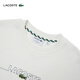 Lacoste Crocodile français Vêtements pour hommes en vrac coton rond Pullover Sports Sweater Sh3878 70V / Beige White L 5
