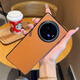 Aplicable a Vivoxfold3 Case de teléfonos móviles Crossbody Strap Lanyard Vivoxfold3Pro Case de protección de teléfonos móviles anti-Fall [Sensual Brown + Crossbody Card Bag] Vivoxfold3