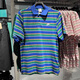 
Nike short-sleeved men's clothing, new summer outdoor fitness sportswear, POLO shirt, striped versatile lapel casual T-shirt, FN3897-480/full cotton/embroidery logo M