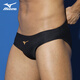 Mizuno (MIZUNO) Slips für Herren, professionelle Trainings-Badehose, schnell trocknende Anti-Chlor-Thermalhosen für Erwachsene, Schwimmausrüstung, B106, Schwarzgold, Serie L, Höhe 165–175, Gewicht 60–75 kg