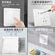德力西开关插座面板电工电料家用开关暗装86型墙壁电源插座CD815系列白 斜五孔插座
