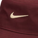 【准新品】耐克NIKE春运动配饰男女渔夫帽APEX BUCKET SQ帽子FB5382-681夜褐红M