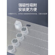 祎琳yili贴片灯条替换办公室长条灯吊线灯平板灯灯带单色灯芯光源 14701条+驱动18W 白