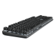 罗技（Logitech） K845 机械键盘有线游戏电竞电脑办公全尺寸发光 104键 吃鸡 英雄联盟键盘鼠标键盘套装 K845-红轴