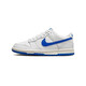 
Nike women's dunk low fashionable simple non-slip wear-resistant light casual shoes DH9765-105 white 36.5
