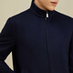 ORDOS 1980 Autumn and Winter Stand Collar Chaqueta para hombres Hidden Blue 2xl 185/104a