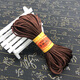 Lingmeng Chinese Knot No. 5 braided wire DIY handmade materials Dragon Boat Festival hand rope braided rope red rope lanyard golden yellow about 20 meters/piece No. 5 wire 20 meters