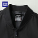 ROMON baseball collar casual business jacket men's autumn and winter new short versatile cadre jacket for young and middle-aged people Navy blue 3XL (190) Recommended 150-170 Jin Jin equals 0.5 kg