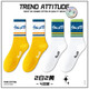 This song socks for boys pure cotton stockings, stinky and odorproof spring and autumn teenagers basketball socks sports long tube 100% cotton L22628 trendy socks-mixed color 5 pairs, one size