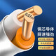 Akihabara (CHOSEAL) Super Category 6 Network Cable Gigabit High-speed Dual Aluminum Foil Copper CAT6A Engineering Home Decoration Network Gray QS6169A Aluminum Foil Shield Bare Wire 305m
