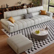 Jianxin-Sofa Wohnzimmer 2025 Neues kleines Wohnungssofa-Katze Kratzende Leder modernes einfaches Ledersofa 699