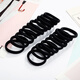 Chimera (CHIMERA) classic black headband 20 pieces that do not hurt the hair, durable and highly elastic hair rope, tight and sporty, simple rubber band hair tie