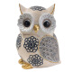 Night Cy Owl Resin Craft Ornnaments Nordic Simple Swink Bedroom Estudio Decoración Regalo Regalo Regalo Creative Resin Ornaments BS1047