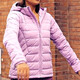 安德玛（Under Armour）官网女装 2024冬季新款户外出行活动保暖干爽舒适运动羽绒服外套 1355833-698 165/84A M