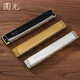Guoguang Shanghai 28-hole stress harmonica for adult professional performance-level polyphonic C-tun wide range for beginners wide range - polyphonic black + full set of self-study gifts